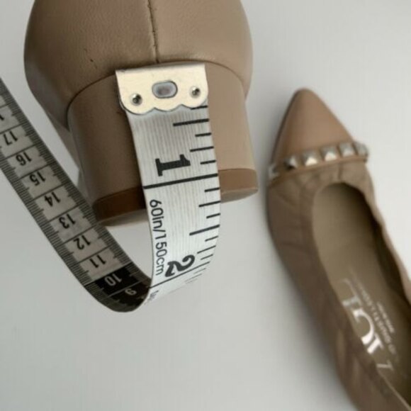 AGL Attilio Giusti Leombruni Leather Point toe Low Heel Flats Italy 5.5 - Picture 7 of 11